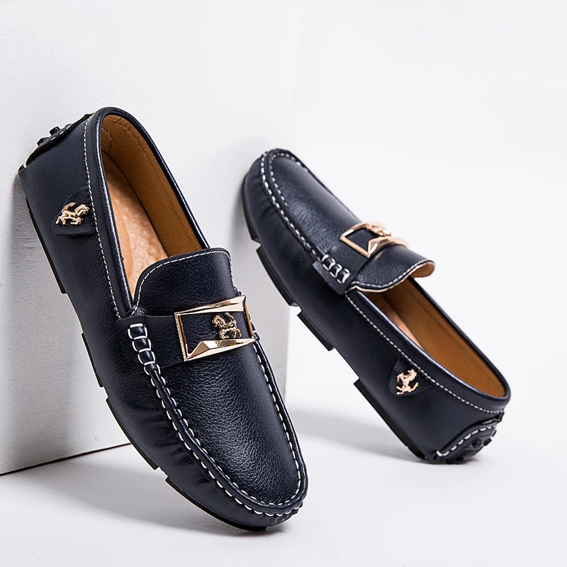 

Mens Loafers Shoes Casual Fashion Shoes For Men Summer Breathable Driving Sneakers Moccasin Lazy Footwear Walking Big Shoe US13