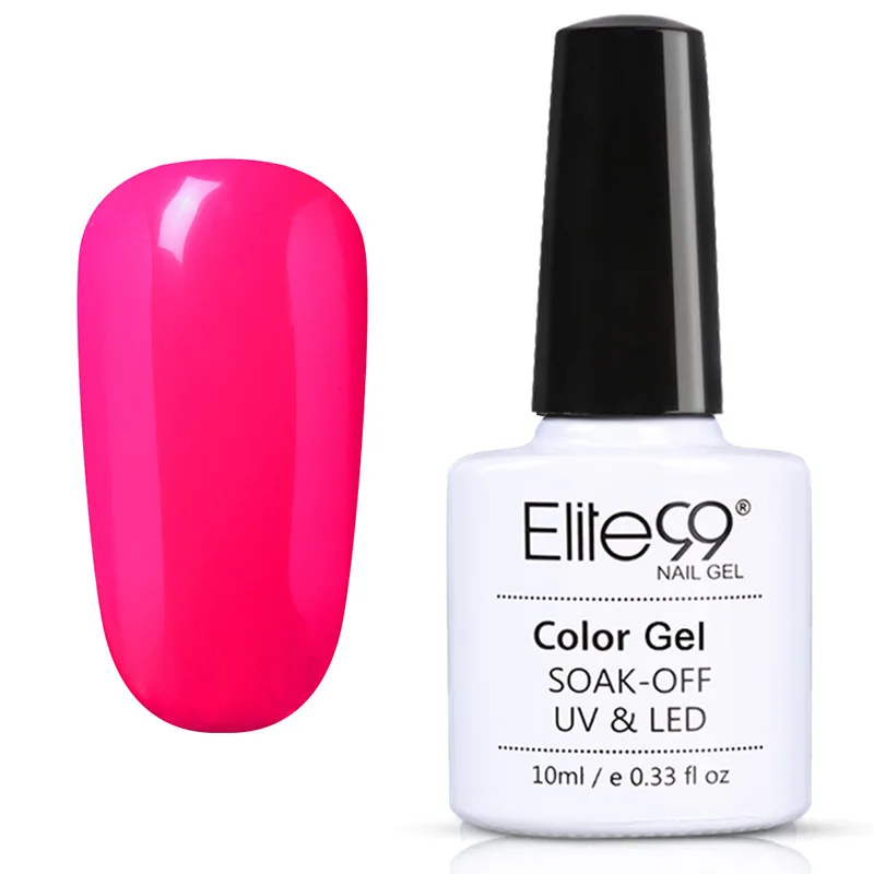 Elite99 Alcoholic Removal One Step Gel 10ml One Step UV Gel Varnish 3 in 1 Nail Polish LED Soak off Hybrid Long Last Gel Lacquer - Цвет: 0063