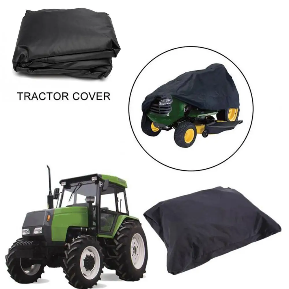 Lawn Mower Cover Waterproof Snowblower Cover Shade UV Protection Tractor Covers For Yard Garden Furniture Motorcycle