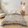 5 Size Baby Muslin Cotton Blanket 6 Layer Gauze Cotton Kids Adult Bedding Sleeping Blanket Bed Sheet Bedspread Children Blanket 2