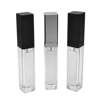 

3pcs 7ml Labial Glair Tube Empty Labial Glair Tube LED Light Lip Glaze Bottle with Mirror (Random Delivery)