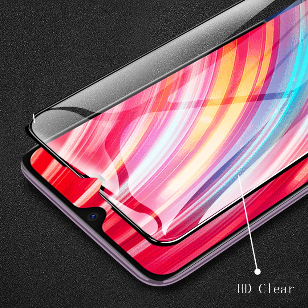 Для Xiaomi Redmi Note 8 T закаленное стекло полное покрытие экрана протектор для Redmi Note 8 8 T защитное стекло пленка защита экрана