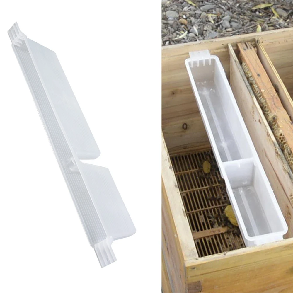 1PCS bee feeder plastic 1.5 kg feeding honey feeding box bee beekeeper beekeeping tools
