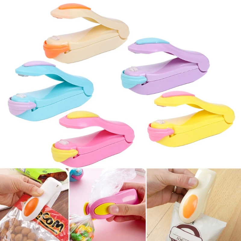 

Portable Mini Heat Sealing Machine Impulse Sealer Seal Tool Plastic Bag Packing U1JE