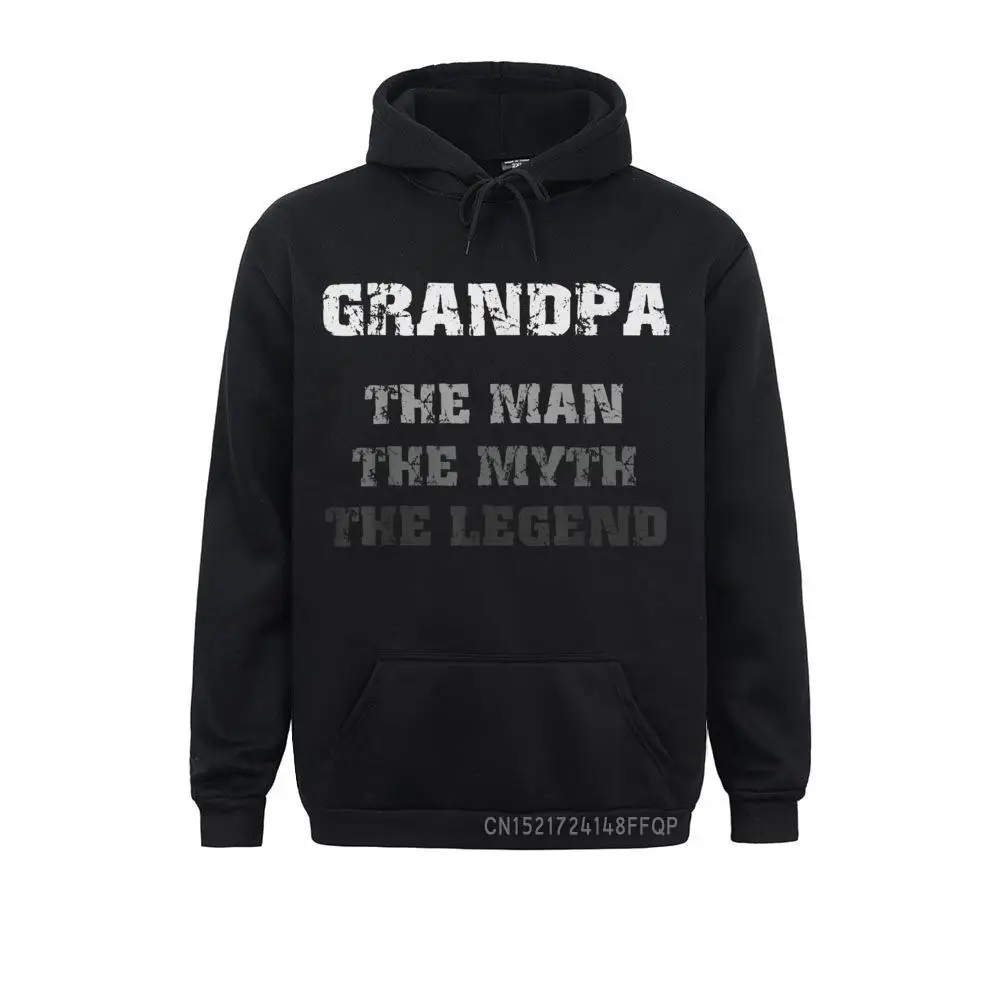 

Grandpa The Man The Myth The Legend Pullover 2021 New Fashion Men Sweatshirts Long Sleeve Hoodies Leisure Sportswears