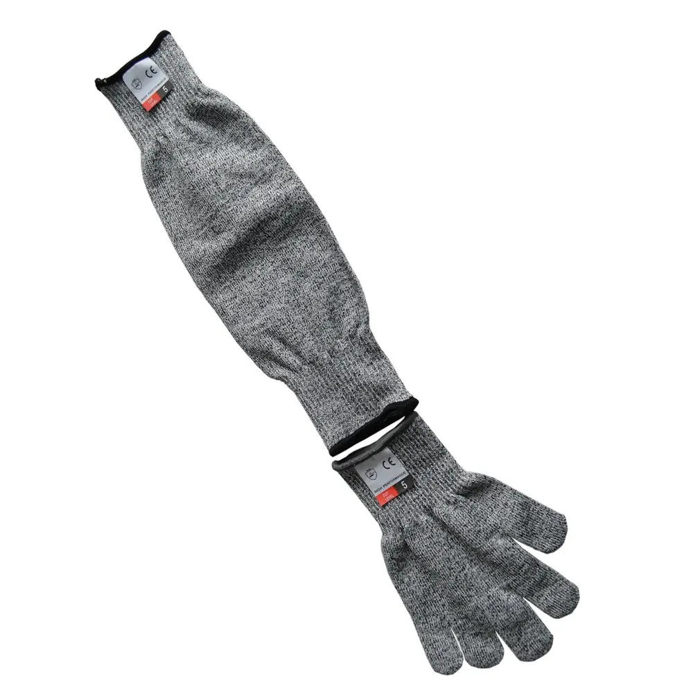 1 шт. Воздухопроницаемый уровень 5 наружный рабочий защитный рукав для защиты рук анти-резка защитный устойчивый к порезам рукав для рук