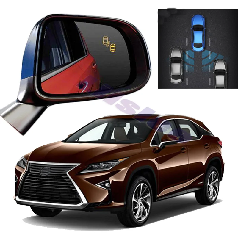 

Car BSM BSD BSA Radar Warning Safety Driving Alert Mirror Detection Sensor For Lexus RX AL20 2015 2016 2017 2018 2019 2020