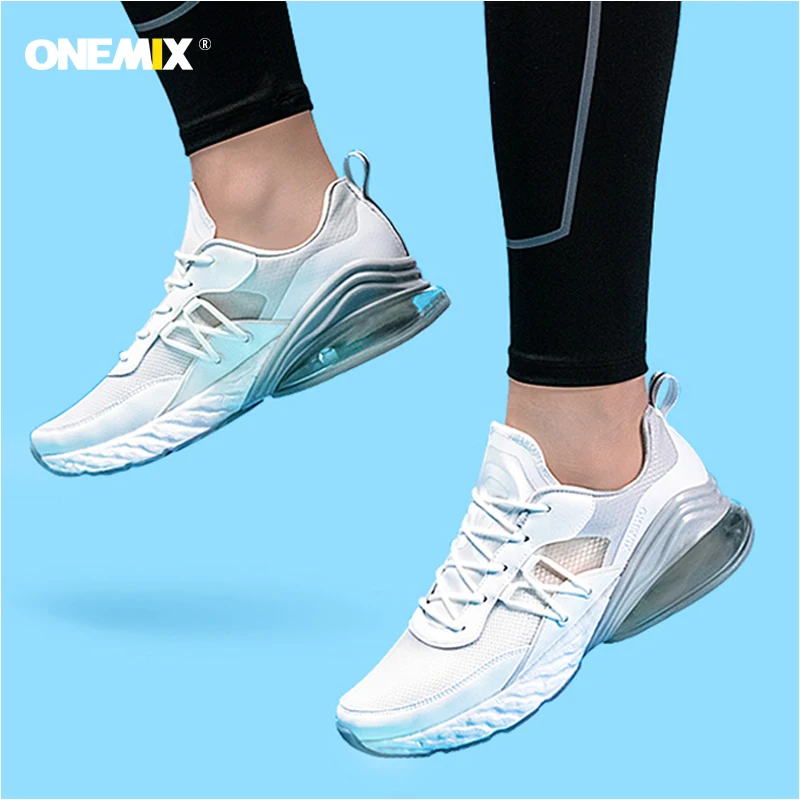 Кроссовки ONEMIX мужские удобная Уличная обувь для бега на воздушной подушке