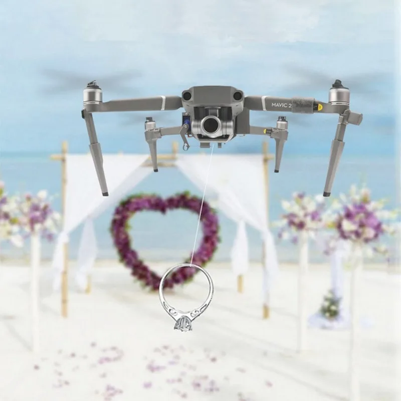 Для DJI Mavic 2 Pro/Zoom Drone легкое устройство падения Система дистанционного доставки аварийное спасение свадебный подарок Airdrop