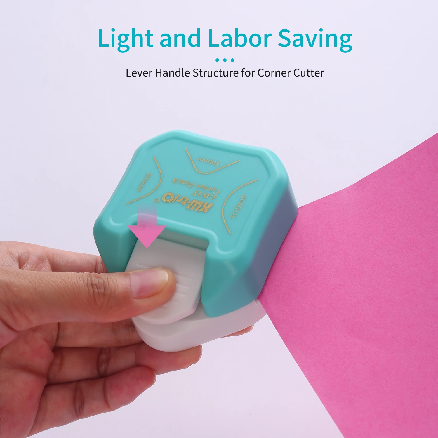 KW trio 3 в 1 для радиусной обработки углов удар R4/R7/R10mm с закругленной вершиной