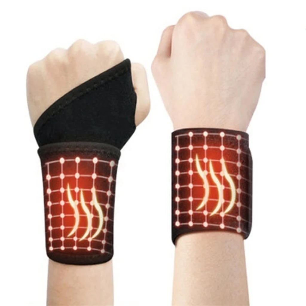 Adjustable Soft Wrist Brace Support Arthritis Tendinitis Sports Pain Relief Strap Wrist Pad Belt Sports Waist Protector