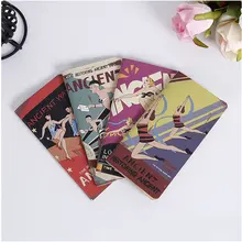 48k activegirl мини книга на заказ Ретро автомобиль линия ноутбук тонкий ежедневник дневник тетрадь подарки для студентов офиса