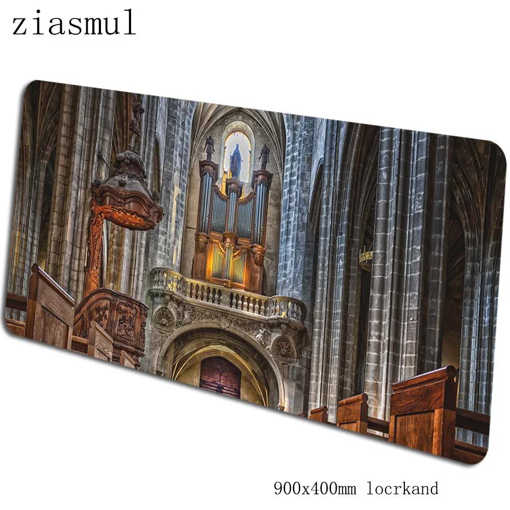 Коврик для мыши Cathedral 90x40 см, коврик для мыши, самый дешевый игровой коврик для мыши, геймер, HD принт, персонализированные коврики для мыши, клавиатура, ПК, коврик - Цвет: pattern 6