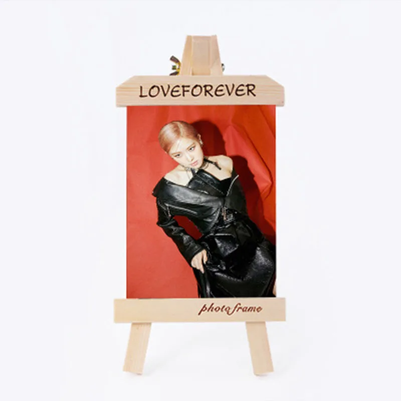 20 см KPOP BlackPink Kill This Love деревянная рамка Love Forever JISOO JENNIE LISA ROSE домашнее украшение LXX393