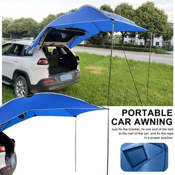 

Car Tent Auto Camping/SUV, MPV,Trailer,Teardrop,Sedan Anti-uv Tent For Beach Camping/Auto Traveling Tent/Shade Awning