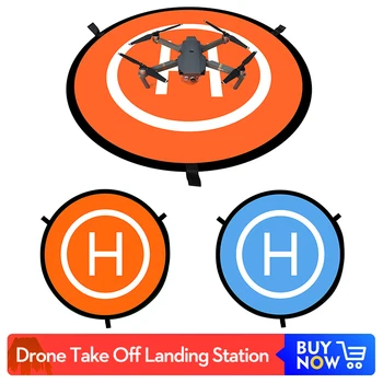

Portable Fast-fold Landing Pad Drone Parking Apron 55cm 77cm Take Off Landing Station for DJI Mavic Mini FIMI X8 SE Eachine E58