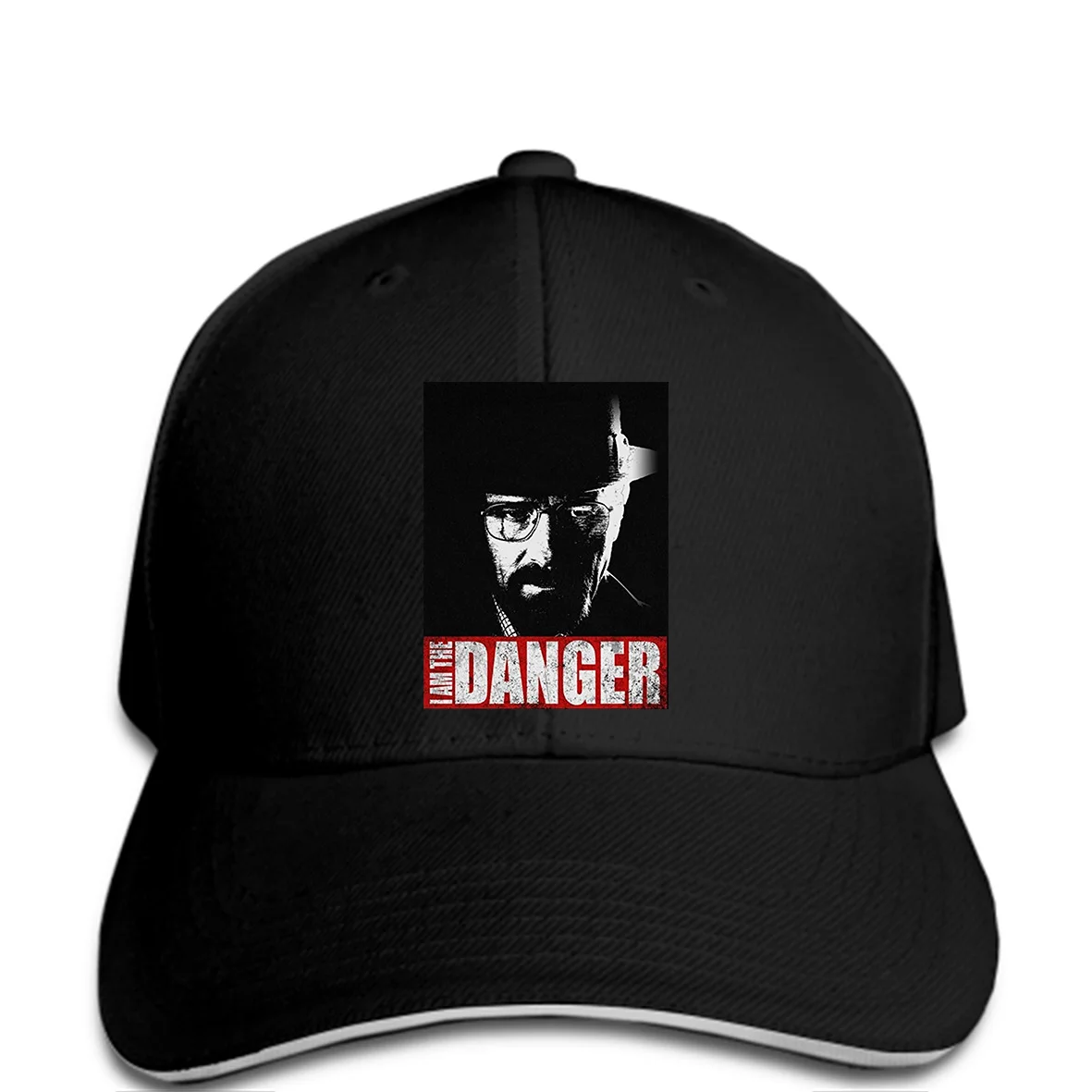 Бейсболка WALTER WHITE I AM THE DANGER Hat Breaking Meth Heisenberg Bad Cook Crystal Hat