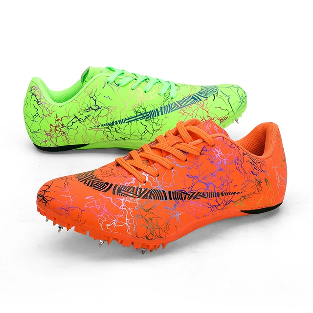 orange track spikes