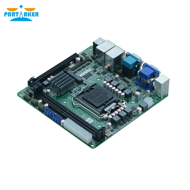 Причастником ITX-P110 dual LAN DDR4 4 USB3.0 Промышленная материнская плата Mini ITX материнская плата LGA1151