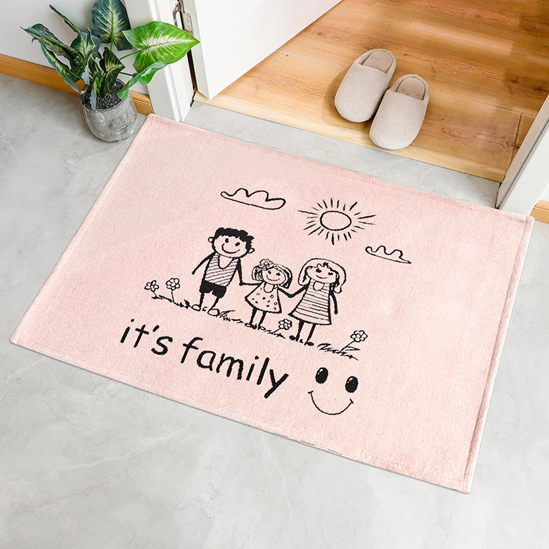 

Nordic style entrance mat into the home door mat can scrub the door into the door dirt home bedroom carpet non-slip
