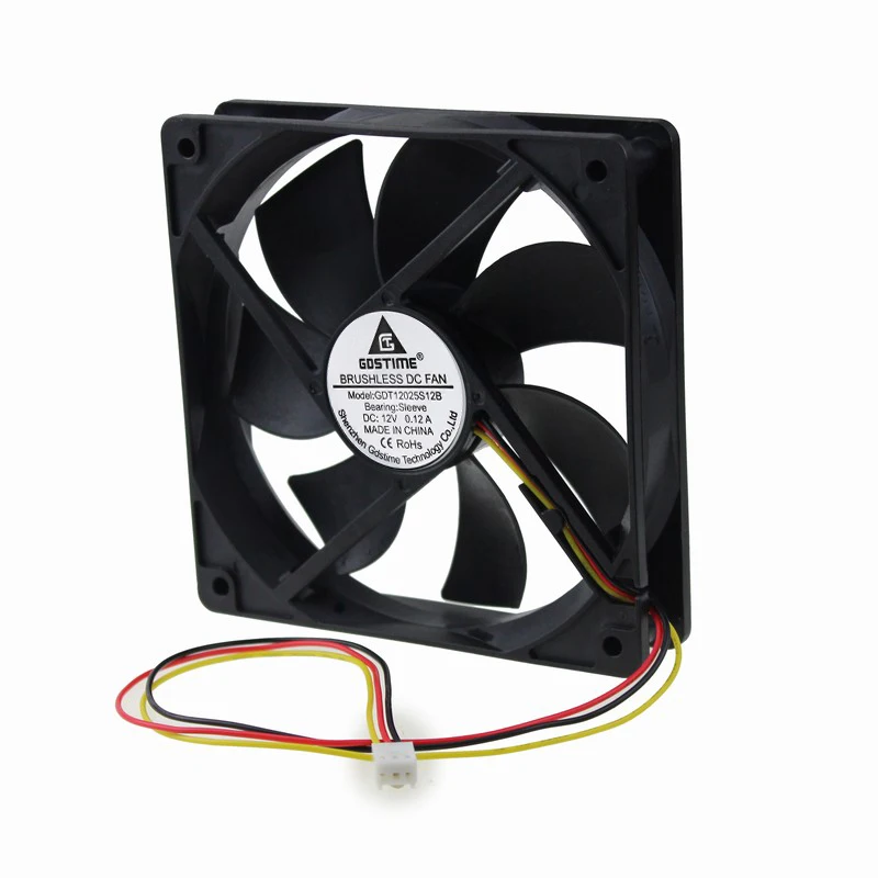 120mm fan 3pin 6