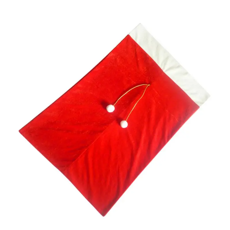 Christmas Velvet Gift Bag High-Grade Velvet Christmas Gift Bag Gold Decoration