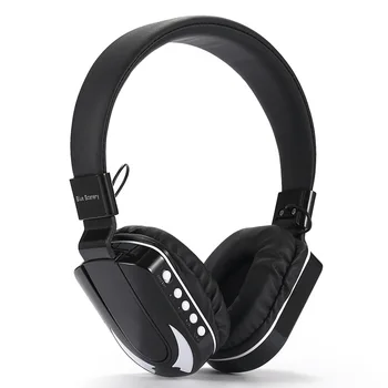 

Fashion Wireless Bluetooth Headset Led Flashing Headphone Light Headband Subwoofer TF Card FM High Quality