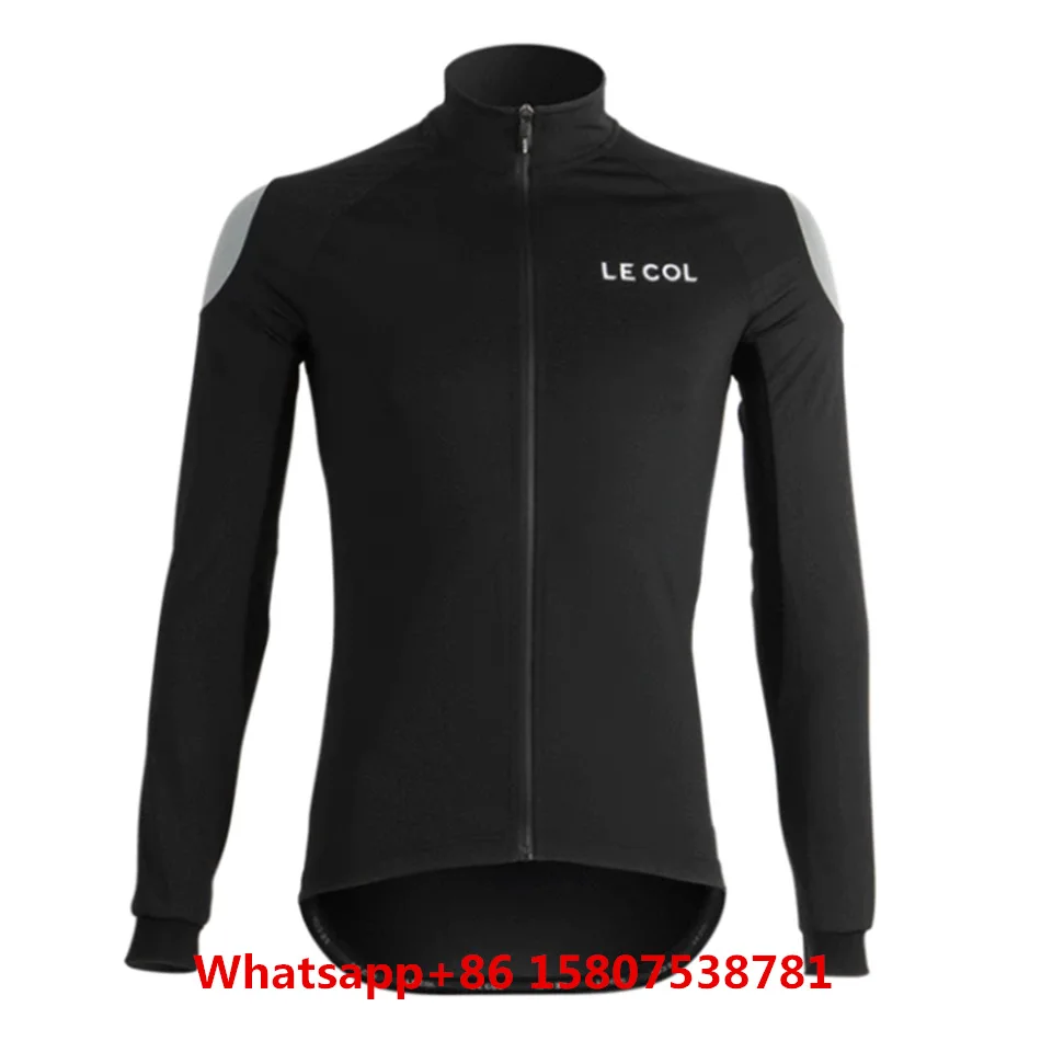 Велоспорт Джерси Le Col by Wiggins спортивная куртка длинные аттракционы зима заказной велосипед велосипедный нагрудник колготки горная спортивная одежда - Цвет: 14