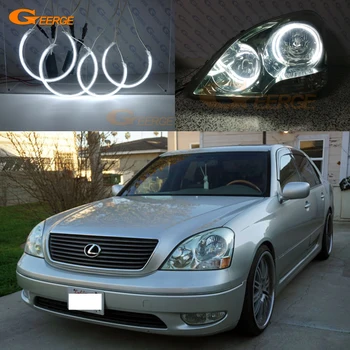 

For LEXUS LS430 2001 2002 2003 Pre facelift Excellent Ultra bright illumination CCFL Angel Eyes kit Halo Ring
