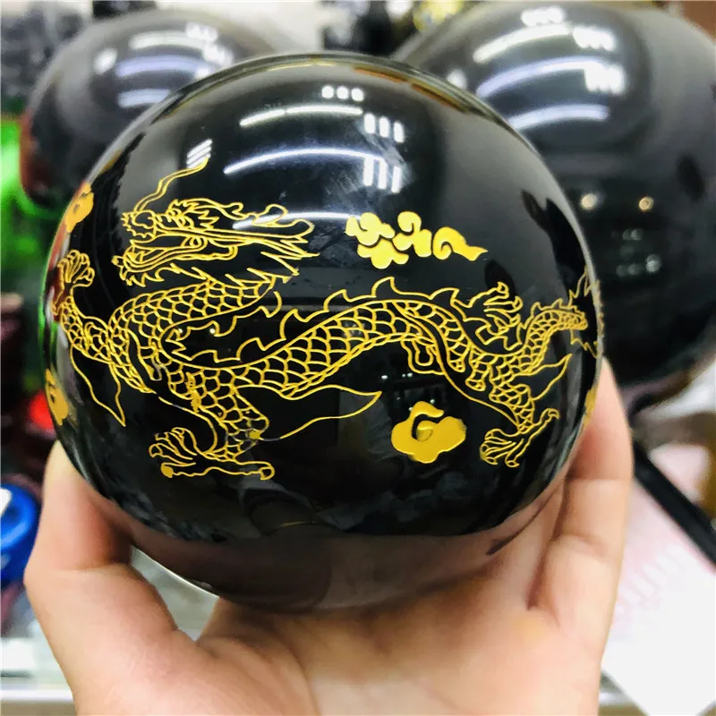 

Natural Crystal Heal Obsidian Crystal Ball for Fengshui Ball sphere, Meditation, Crystal Healing