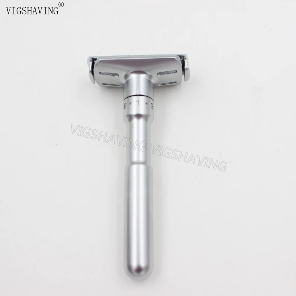Мужская Регулируемая Безопасная бритва vigshave классическое бритье из цинкового