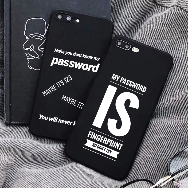 И надписью Don't Touch вы не знаете пароль Чехол для мобильного телефона iPhone 12 11 Pro Max