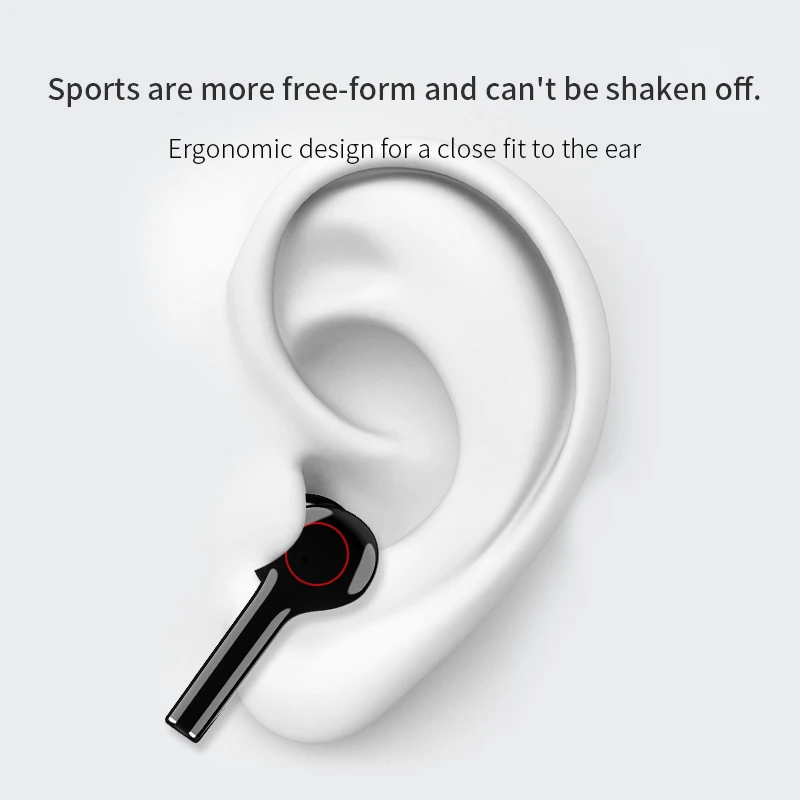 iONCT TWS Bluetooth 5 0 Wireless Earphone HiFi Stereo HD Call Earbuds Smart Touch Waterproof Sports Headset With Microphone