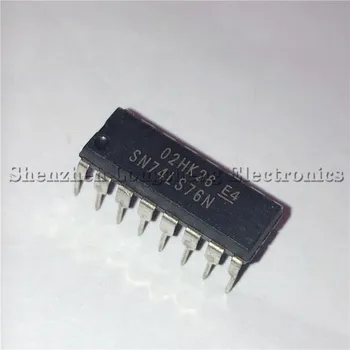 

10PCS/LOT NEW 74LS76 SN74LS76N DIP-16 Clear K Trigger Chip IC
