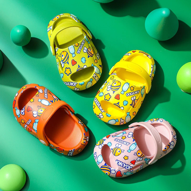 Sandalias de verano para bebés, zapatos para niños con dibujos para niños pequeños, Zapatillas de casa, zapatillas para nadar, novedad de 2021|Sandalias| - AliExpress