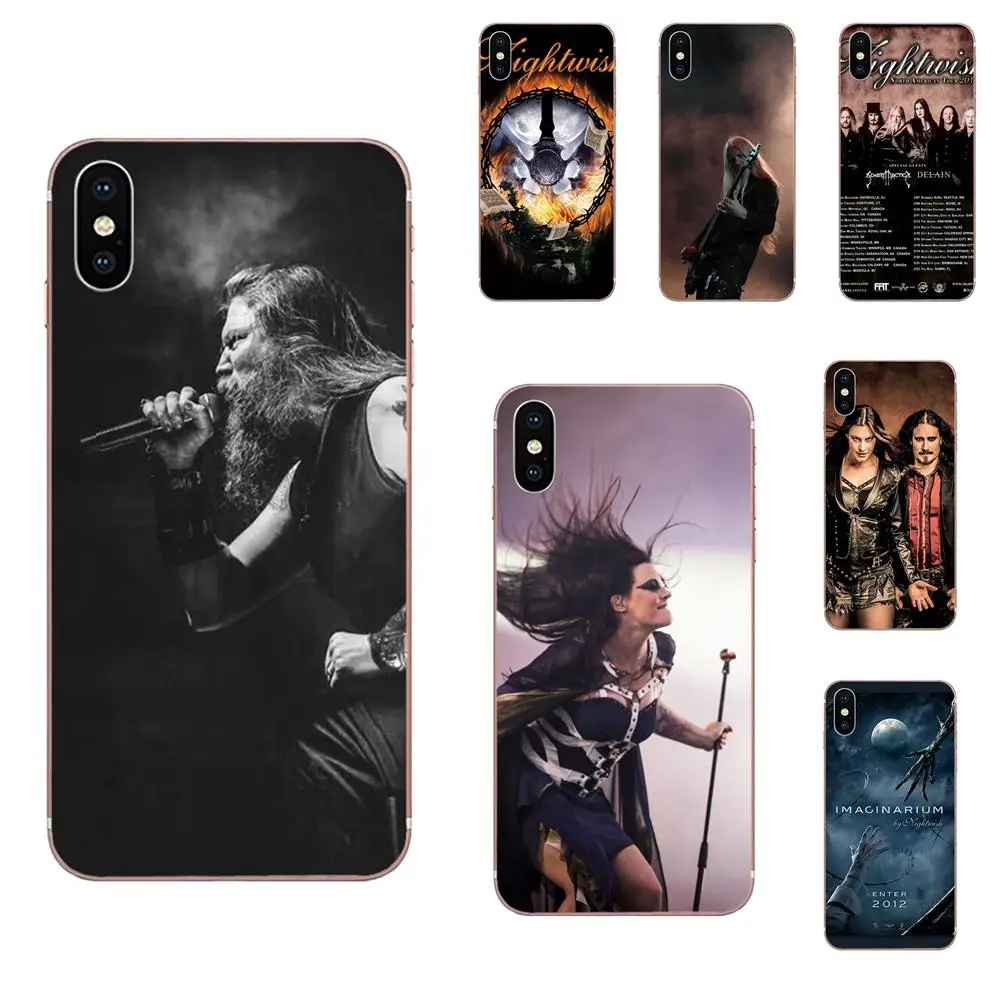 

For Huawei Honor Nova Note 5 5I 8A 8X 10 Pro 9X For Moto G G2 G3 G4 G5 G6 G7 Plus TPU Fashion Case Cover Nightwish