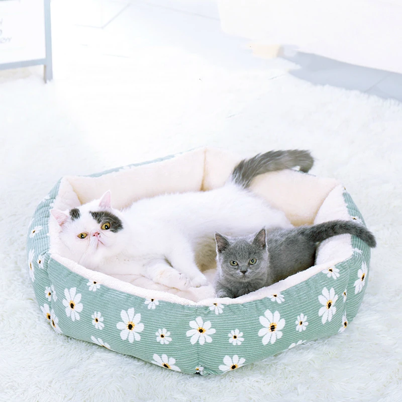 Кровати для кошек для маленьких и средних собак, мягкая кровать для чихуахуа Ted Satsuma, PP хлопковый наполнитель, товары для домашних животных кошек, коврик для собак