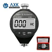 HA HD HC цифровой циферблат индикатор дюрометр Цифровой Измеритель Твердости Shore A для пластика кожи Резины мульти-смолы DT427