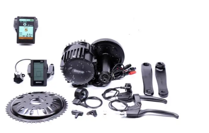 e 1000W mid drive BBSHD/BBS03 bike conversion kit with CE