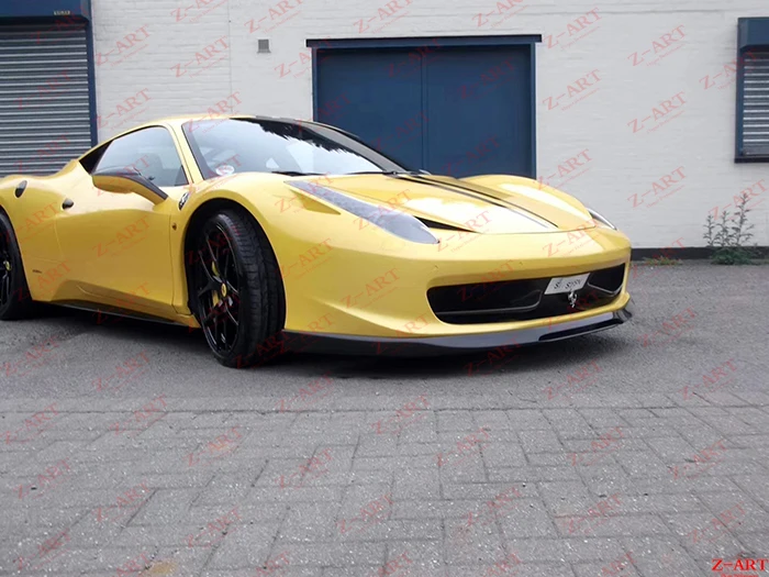 Z-ART полный комплект кузова из углеродного волокна для Ferrari 458 высокое качество углеродное волокно aerokit для Ferrari 458 углеродное волокно аэродинамический комплект