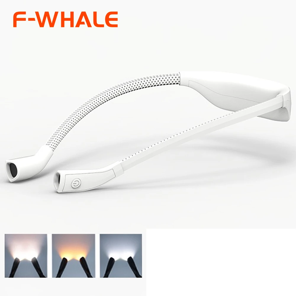 Eye Protect Led Reading Light Portable Neck Hanging Light Usb