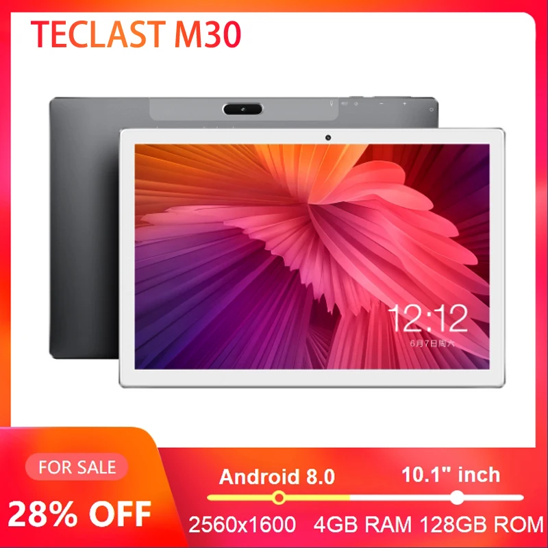 Teclast M30 планшет с 10 1 дюймовым дисплеем десятиядерным процессором MT6797 X27 ОЗУ 4 Гб