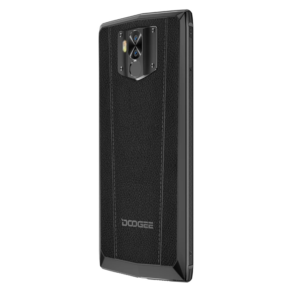 DOOGEE N100, четыре ядра, 4 ГБ, 64 ГБ, мобильный телефон, 4G, LTE, 10000 мАч, аккумулятор, отпечаток пальца, 5,9 дюйма, FHD+ дисплей, 21 МП камера MT6763 - Цвет: Black