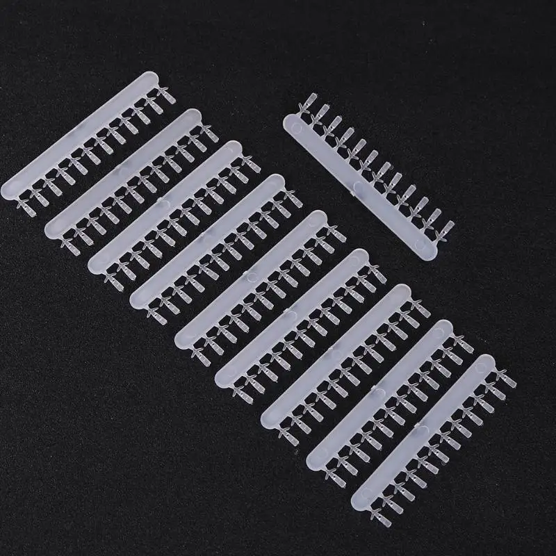 

10pcs Fishing Boilie Inserts Stops Double Ring Clear Bait Stoppers for Hair Rig Carp Outdoor Fishing Tackle Accessories