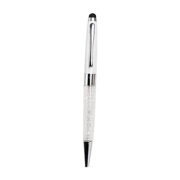 

Capacitance Crystal Pen Aviation Advertising Promotion Pen Business Office Gift Pen Rhinestone Metal Ball Pen