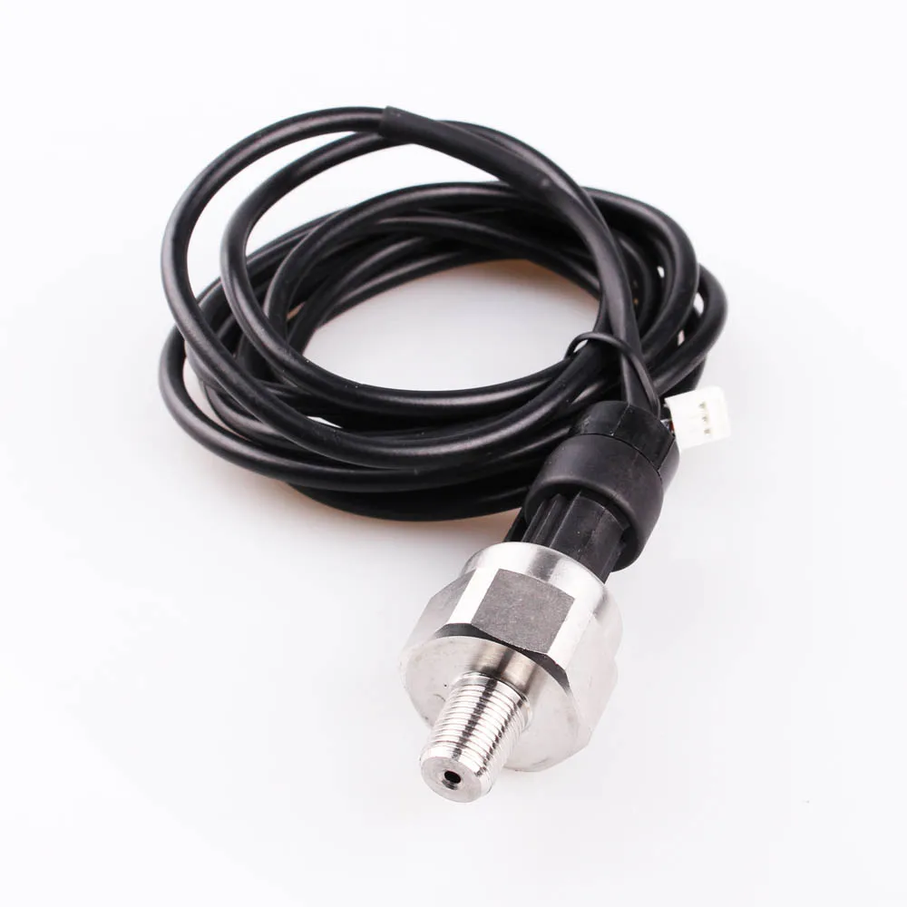 

NPT 1/8 0-2.0Mpa (0-20bar) Stainless Steel Replacement Electronic Fuel Oil Pressure Sensor