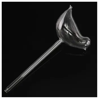 

Clear Glass Plant Flower Holiday Watering Spike Stake Bird Shaped Water Feeder