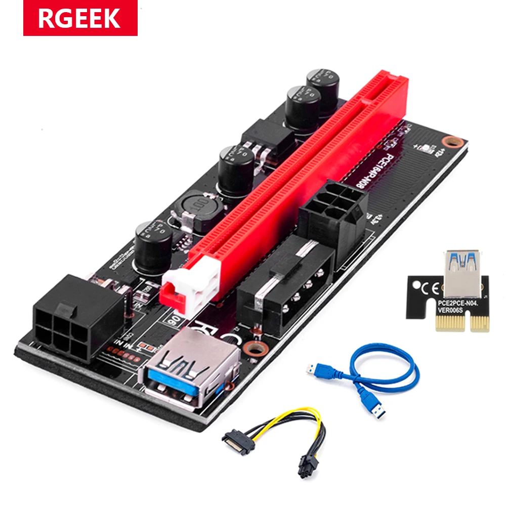 50 Off Pcie X1 To X16 変換延長ケーブル With 電源ケーブル Www Anavara Com