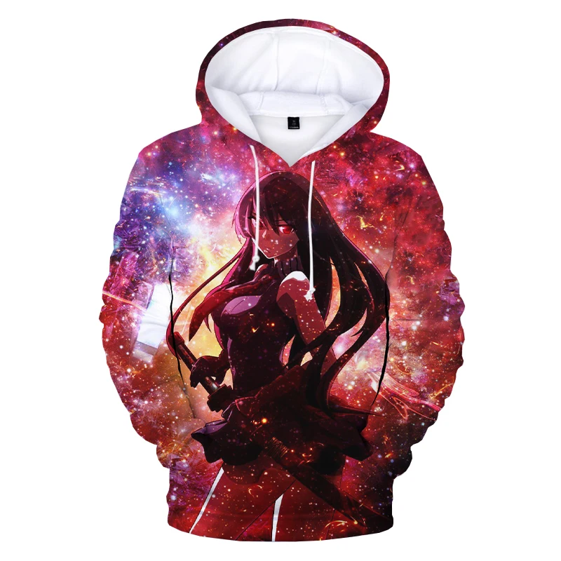 2020 New Anime Akame Ga Kill 3D Print Hoodie Sweatshirts Boys Girls Fashion Casual Pullover Men Harajuku Streetwear Hoodies