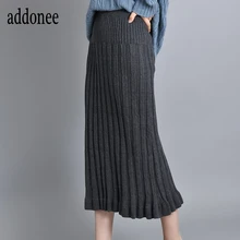 Высокое качество, стиль, весна, осень, зима, хлопковое волокно, женский свитер, юбка, очень эластичный мягкий Конопляный узор, теплый пикантный зауженный